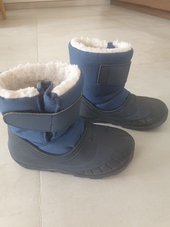 P 26 27 botte fourrée neige ski Oxylane