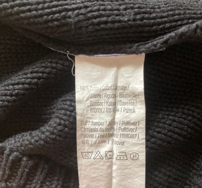 pull en maille de coton encolure pailleté - photo numéro 5