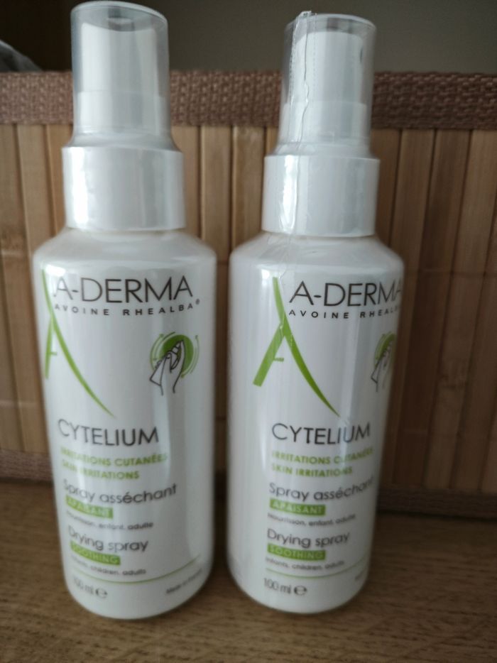 Lot de deux sprays cytelium asséchant et apaisant