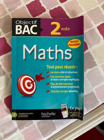 Objectif BAC seconde maths