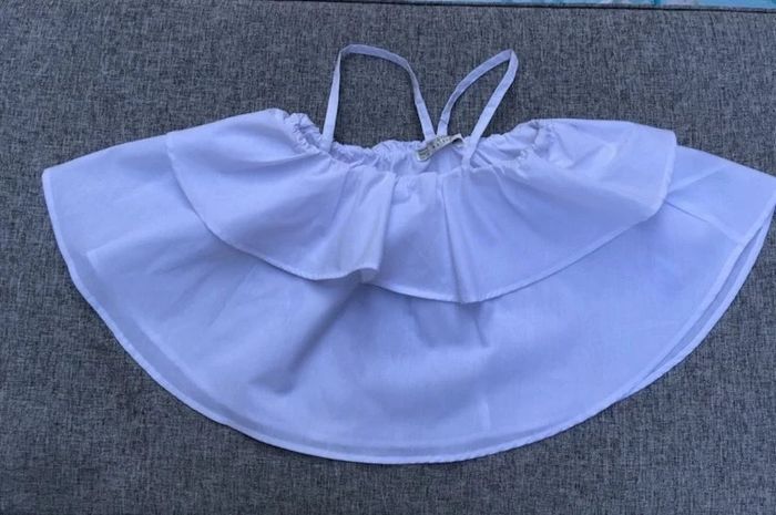 Blouse volantée T 6/7 ans - photo numéro 3