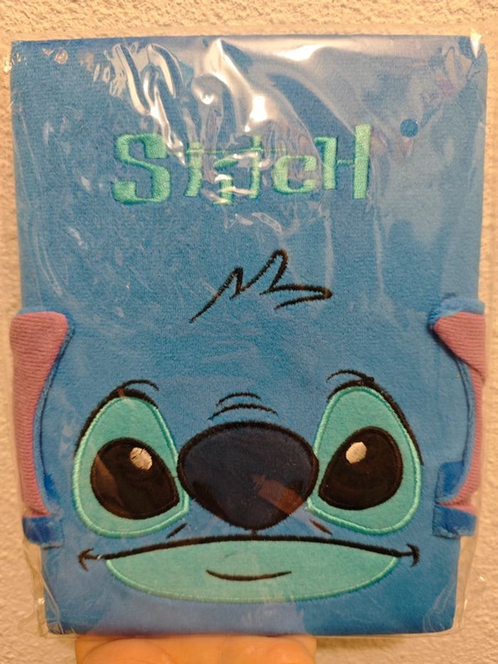 Cahier stitch peluche disney