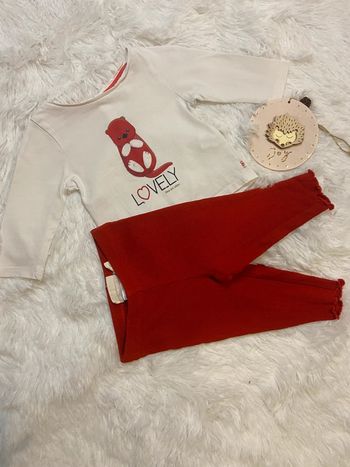 Ensemble fille haut manche longue leggings