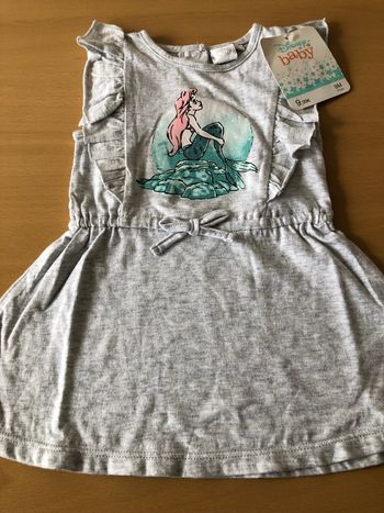 robe la petite sirene disney 71 cm 9 mois 