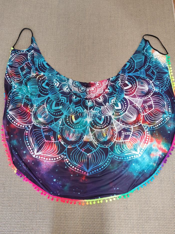 Paréo style robe de plage , taille M , neuf sans étiquette - photo numéro 4