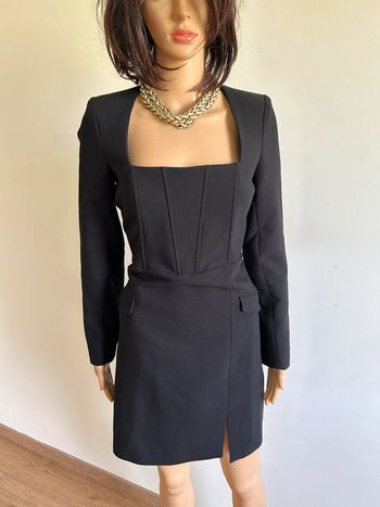Robe noire neuve à manches longues Morgan taille 38 (valeur 85€)
