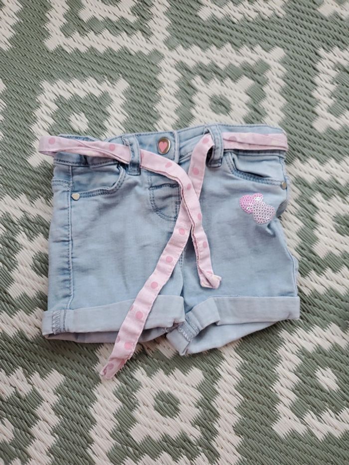 Short en jean