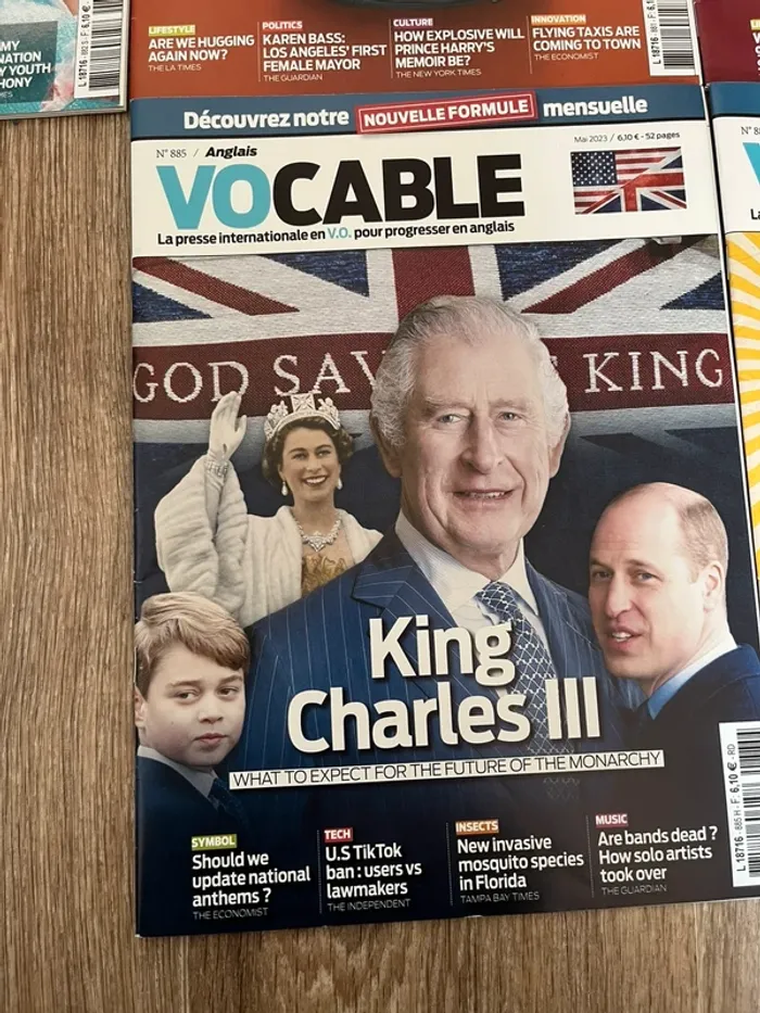 Lot de 10 magazine Vocable en anglais - photo numéro 10