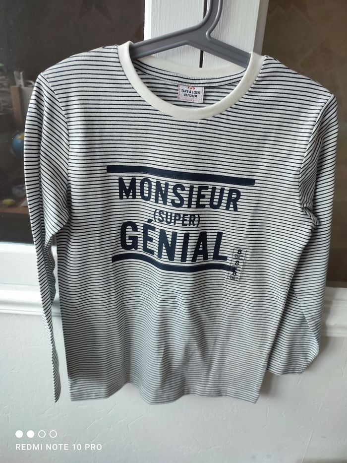 T-shirt manches longues 8 ans - photo numéro 3