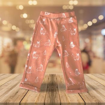 Leggings Doublé Chaud 24 Mois GÉMO - Llama / Alpaga