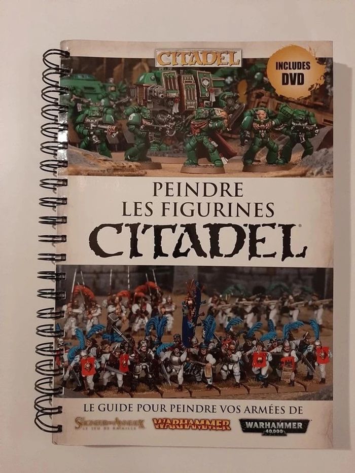 Peindre les figurines Citadel en français - format cartonné avec reliure anneaux