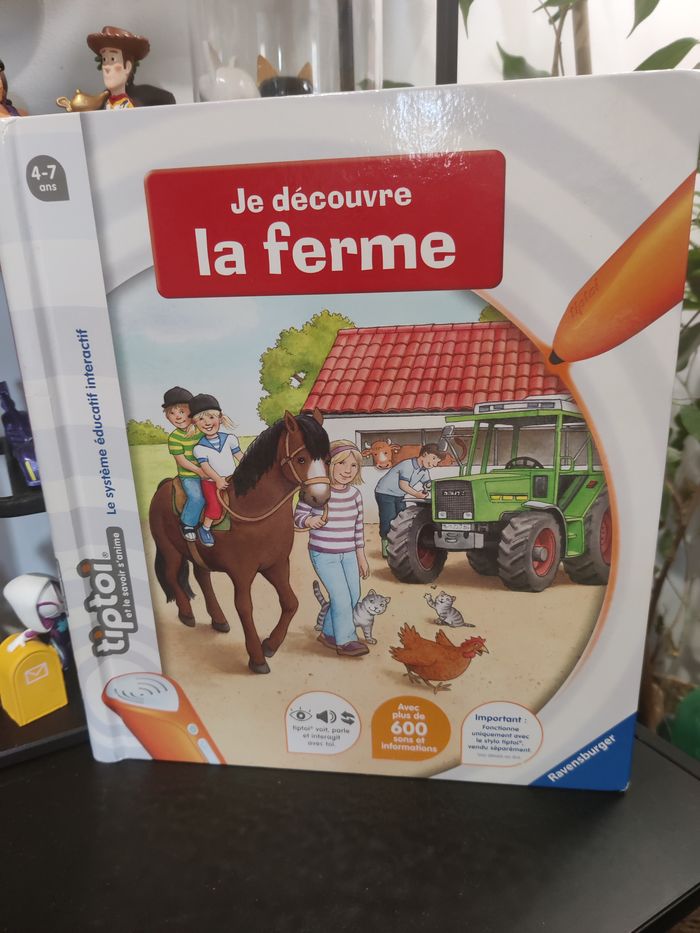 Livre interactif Je découvre la ferme - Tiptoi - Ravensburger