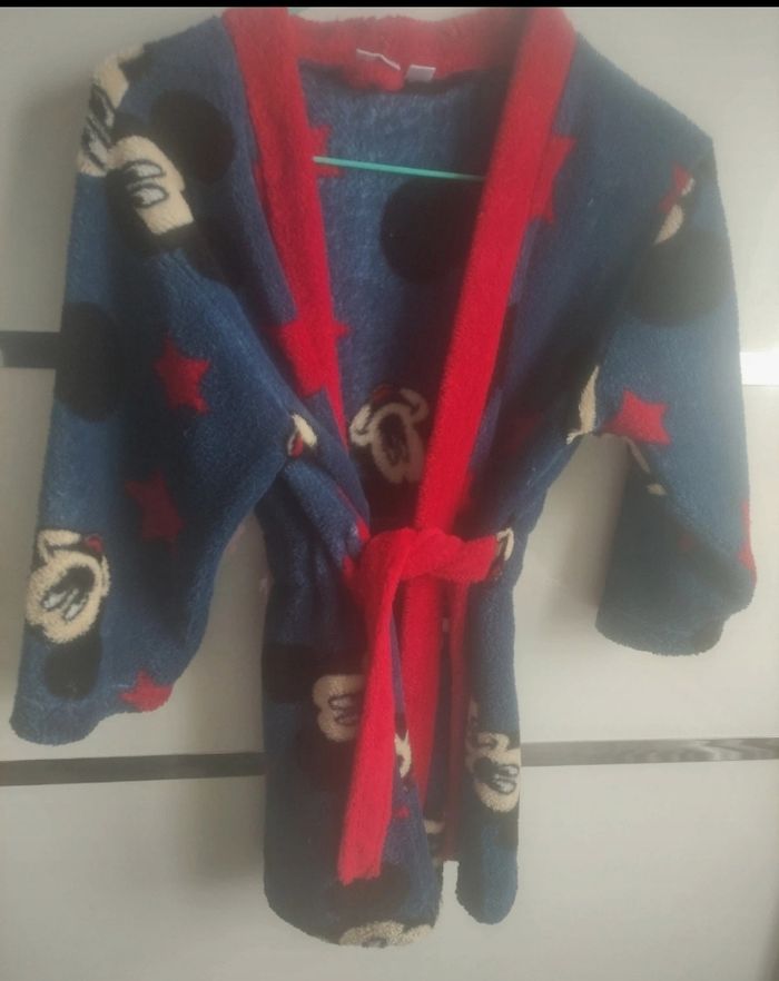 Peignoir Mickey 3/4 ans