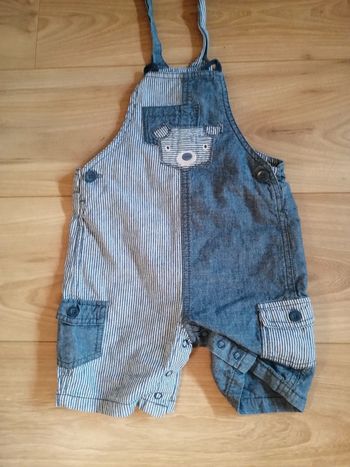 Salopette short