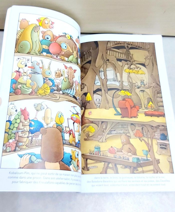 🌺 Livre (école des loisirs) : L'affeux moche Salétouflaire et les Ouloums-Pims - photo numéro 2