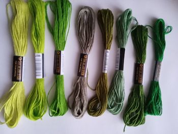 Lot de fils à broderie ou bracelet brésilien 