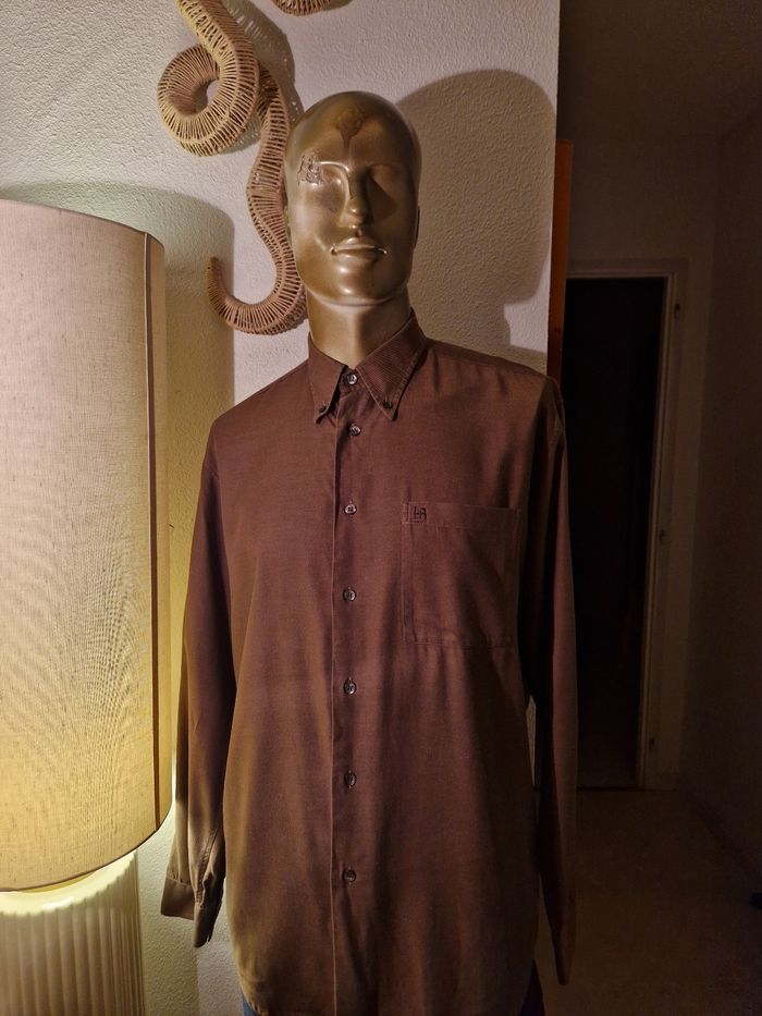 Chemise marron Hugo boss - photo numéro 5