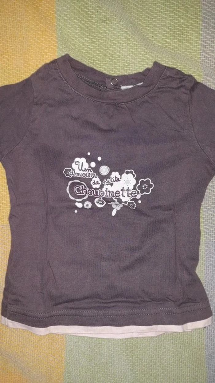 Tee-shirt ml t 12 mois - photo numéro 2