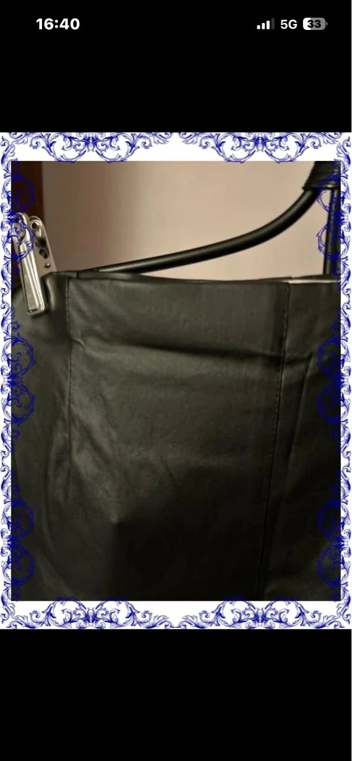 Pantalon , leggins simili cuir Toscane - photo numéro 2