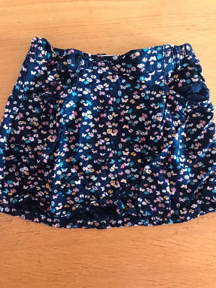 Short jean et jupe liberty - photo numéro 4
