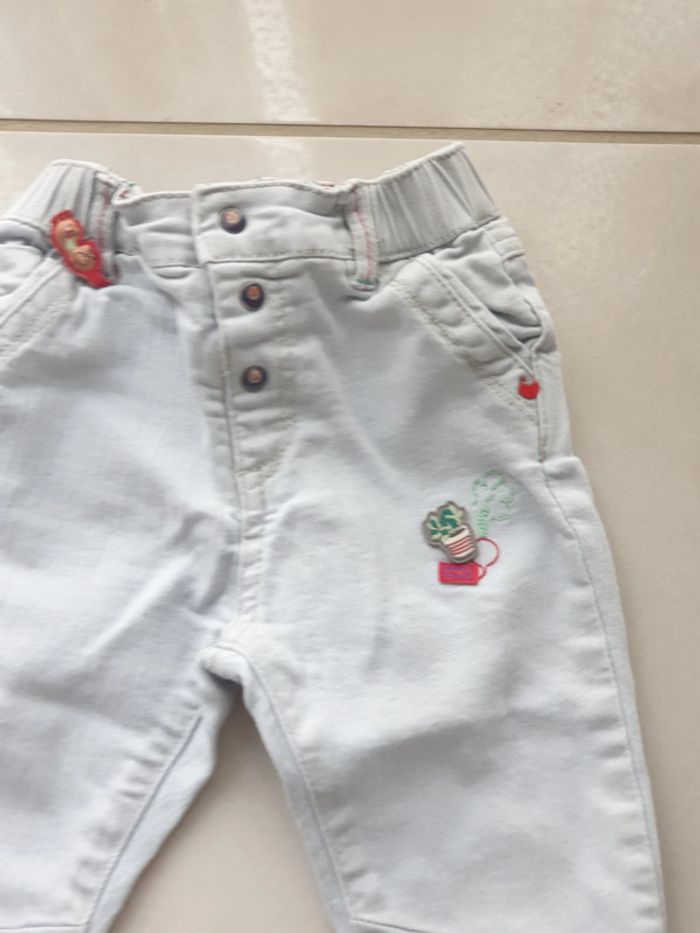 1 pantalon jean 18 mois 80cm marque sergent majeur - photo numéro 3