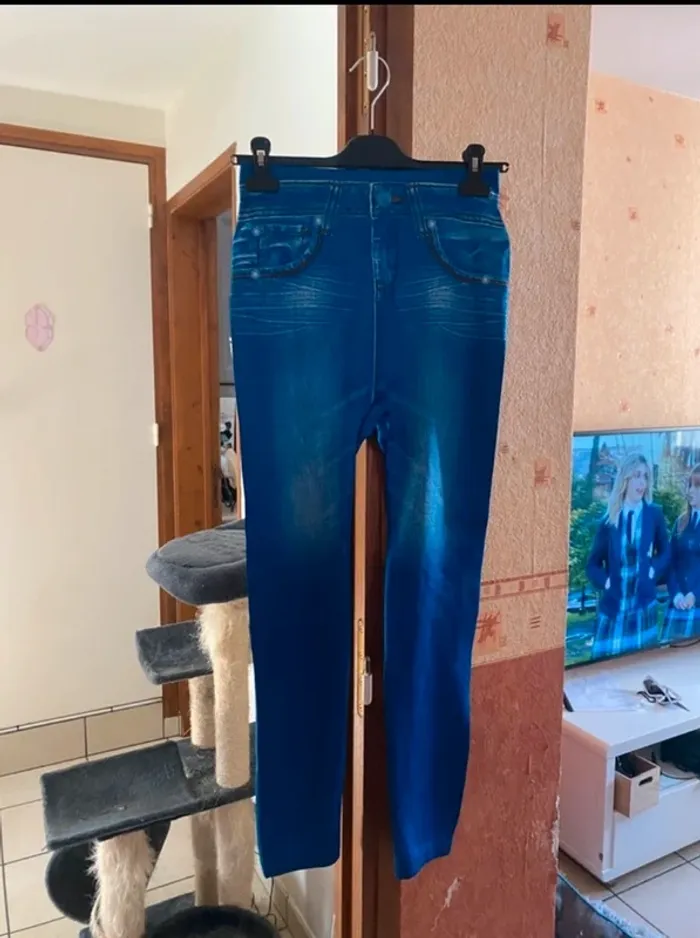 Leggings façon jeans – XXL – Ose– Très bon état - photo numéro 2
