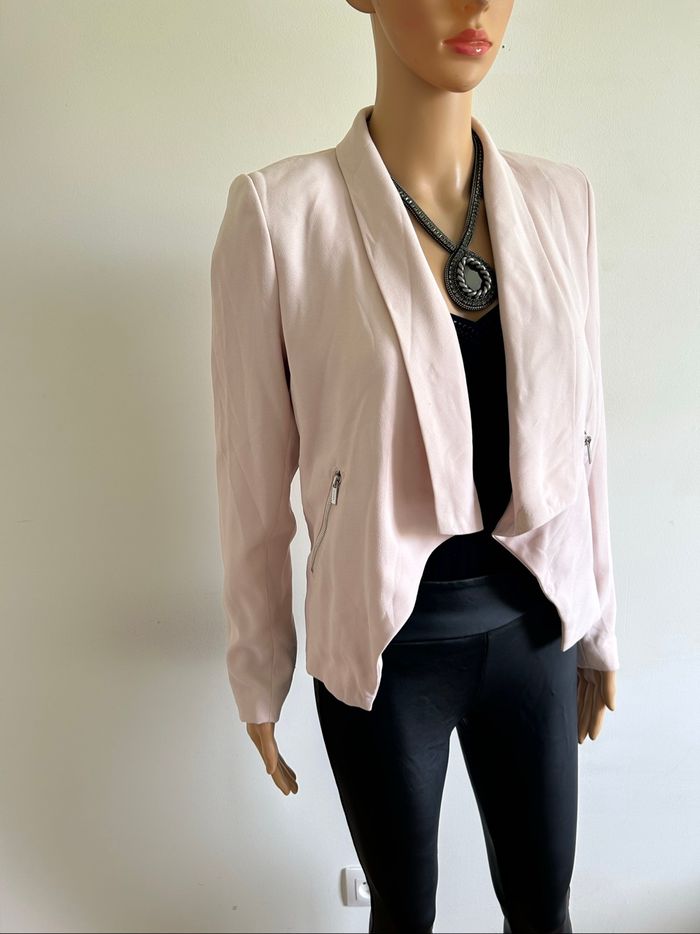 Blazer rose clair Morgan taille 36 excellent état - photo numéro 2