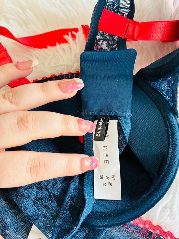 Ensemble sous vêtement darjeeling en dentelle. - photo numéro 7
