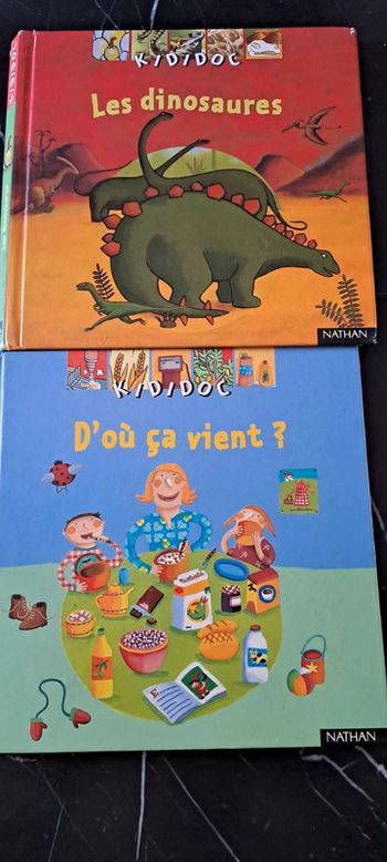 Lot de 2 livres kididoc