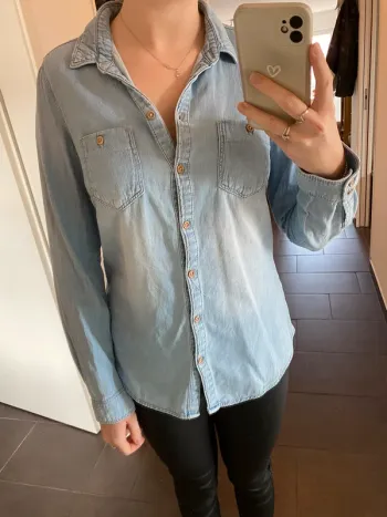 Chemise en jeans