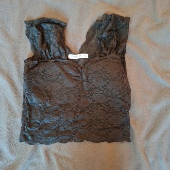 Haut brassière dentelle