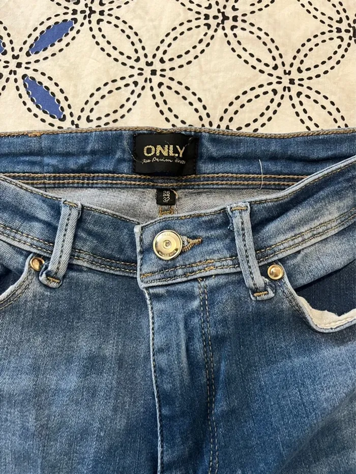 Jean skinny bleu - photo numéro 2