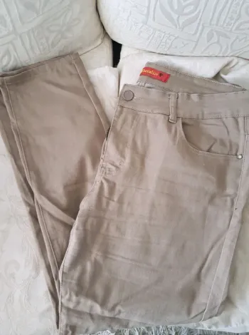 Pantalon marron taupe Chevalier T 46