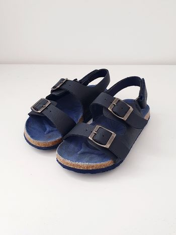 Sandales bleu marine - Tape à l'œil