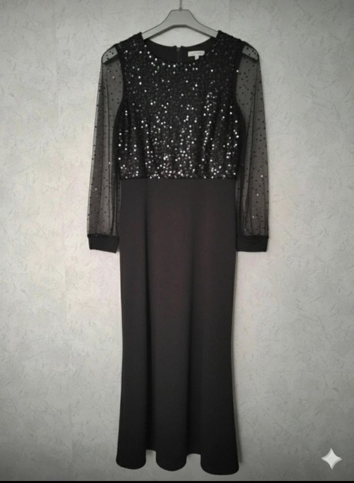 Magnifique robe noire de cérémonie taille XL 44 - photo numéro 3