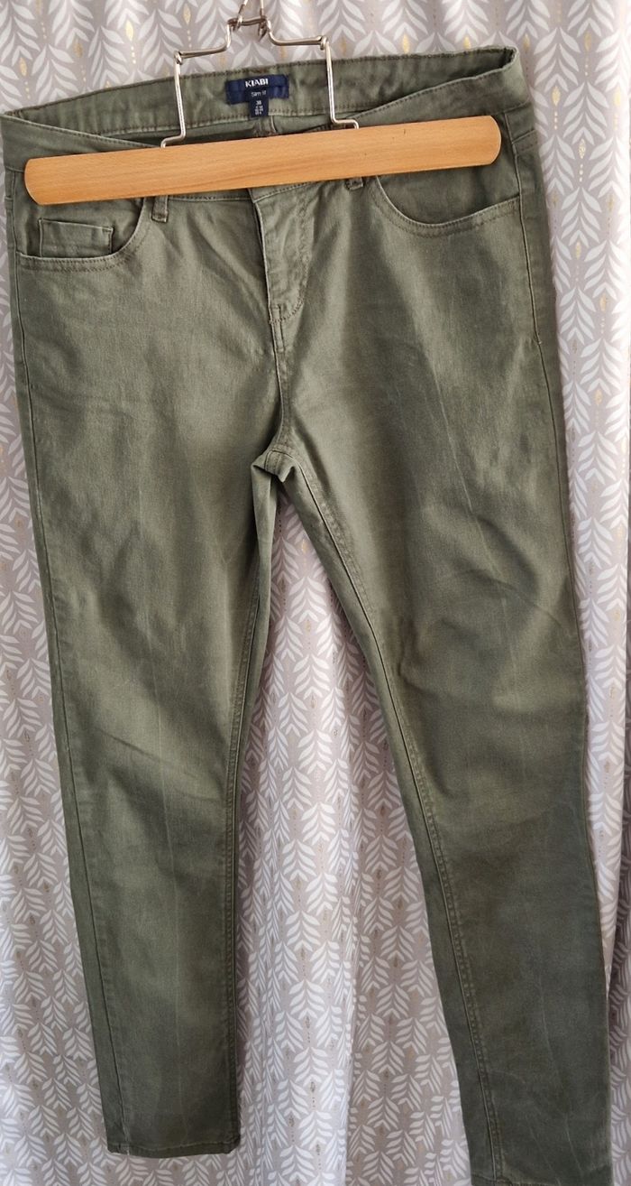 Pantalon kiabi kaki TBE Taille 38