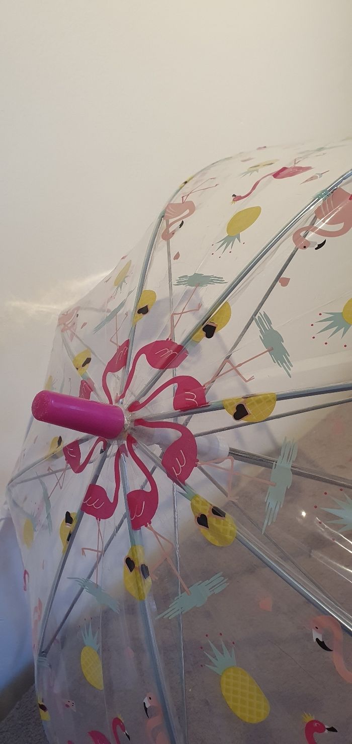 Parapluie enfant flamands roses - photo numéro 3