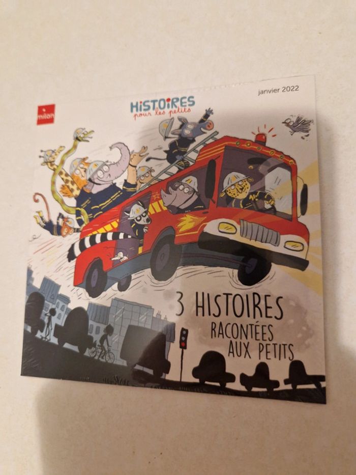 Livre + CD Au feu les pompiers ! - photo numéro 2