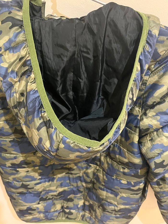 Doudoune motif militaire à capuche tex 13-14 ans - photo numéro 7