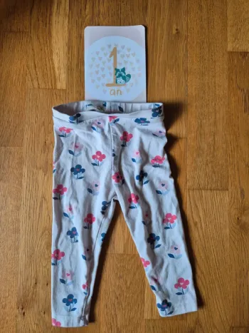 Legging fleuri