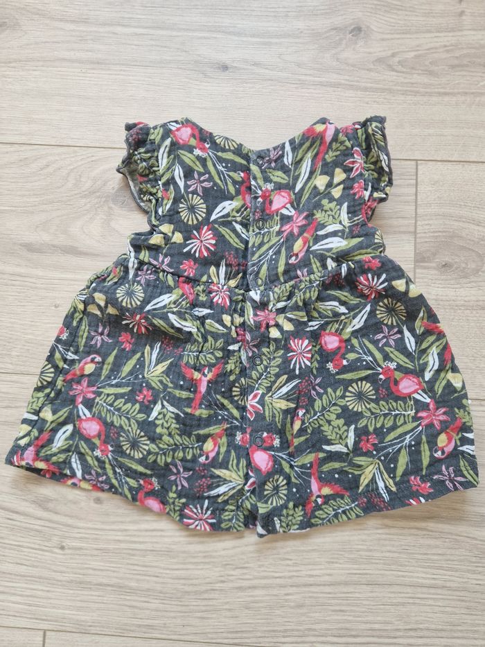 Robe été bébé fille 3 mois Petit Beguin - photo numéro 4
