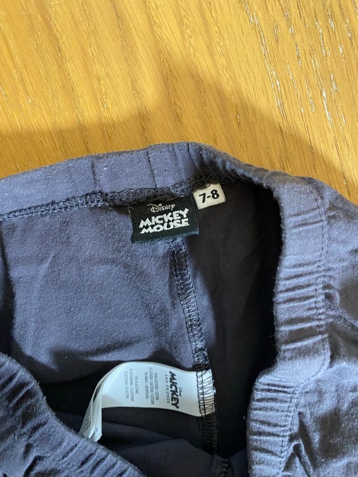Disney Legging mauve Mickey Taille 7/8 ans - photo numéro 4