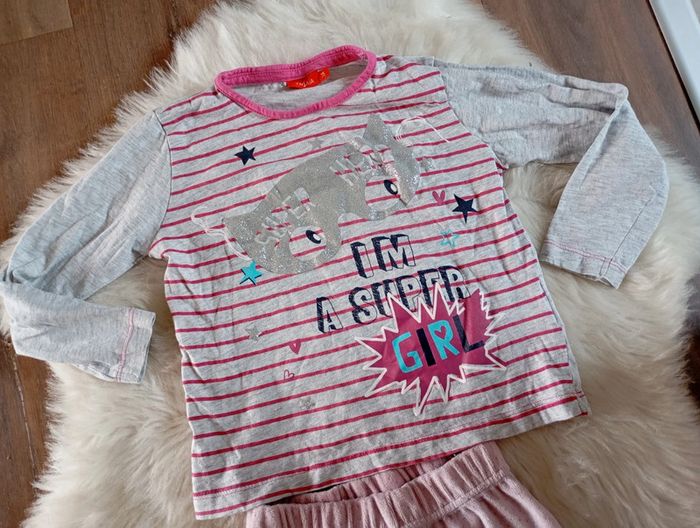 1€ pyjama fille tissaia orchestra 3 ans - photo numéro 2