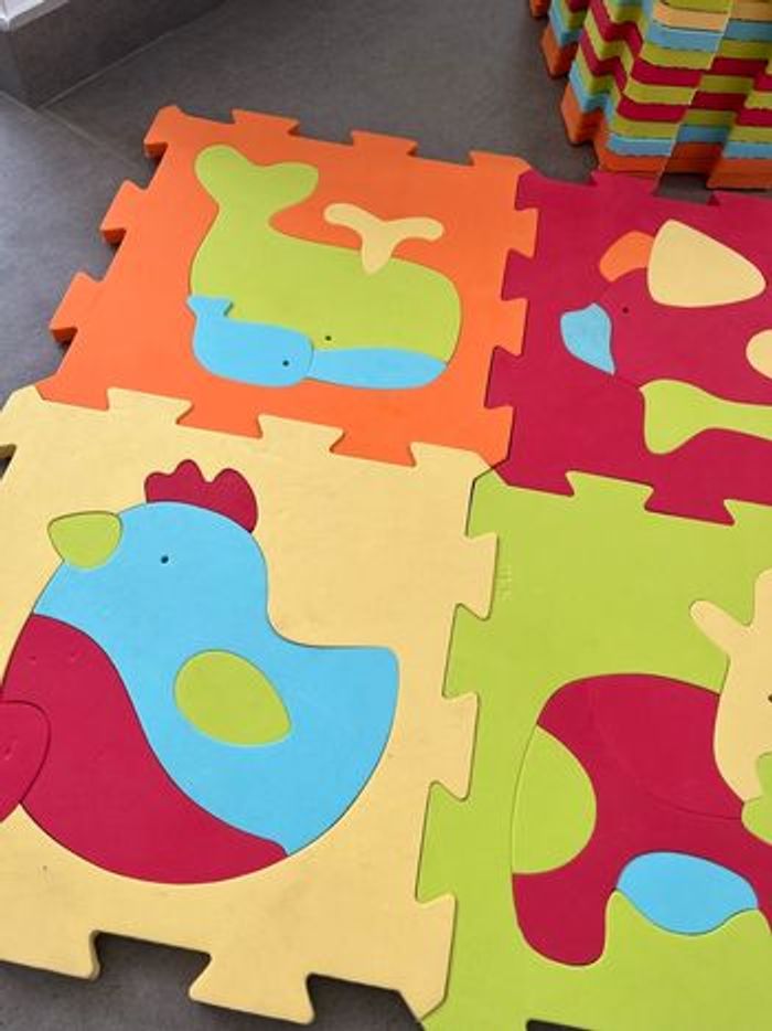 Tapis puzzle en mousse - photo numéro 3