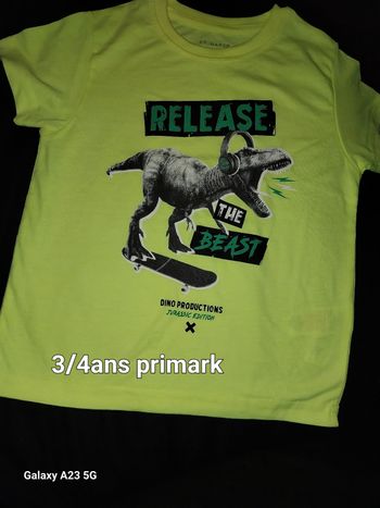 Teeshirt 3/4 ans