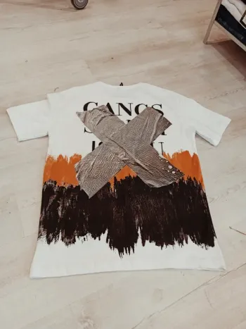 Tshirt blanc pour homme manches courtes taille S NEUF