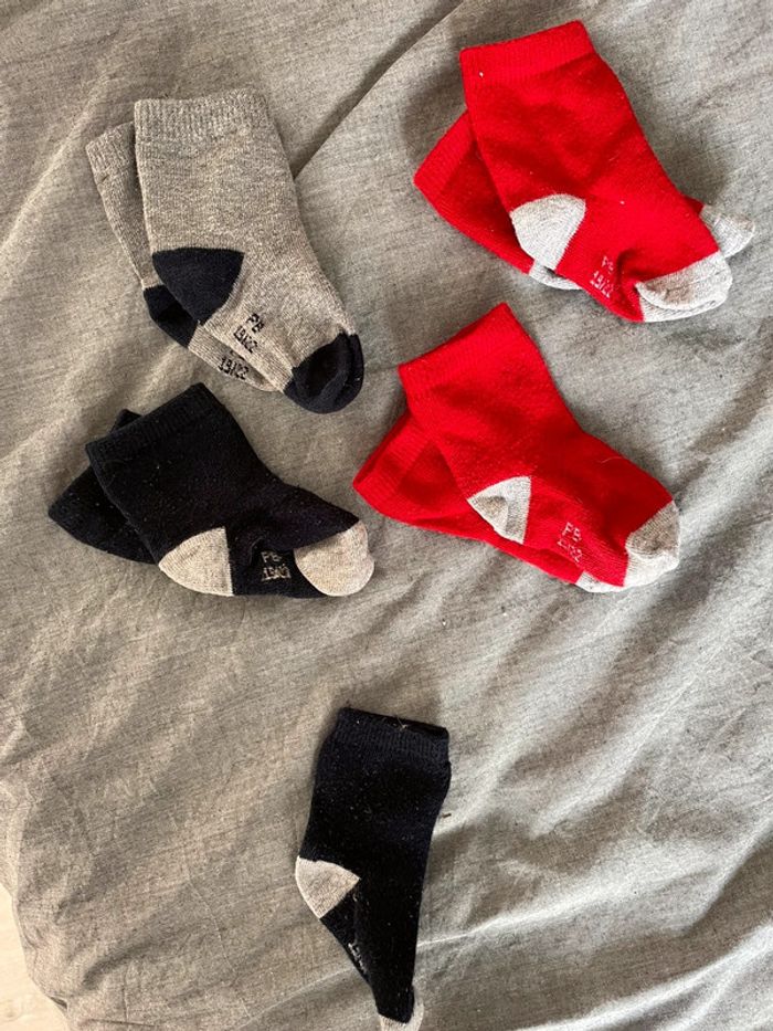 Lot paires de chaussettes