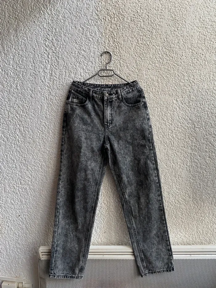 Jean gris taille haute T S Shein