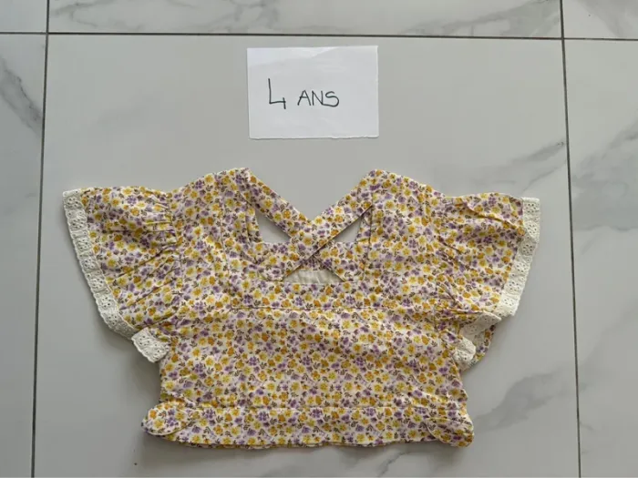 Tee shirt croc top sergent major 4 ans - photo numéro 2