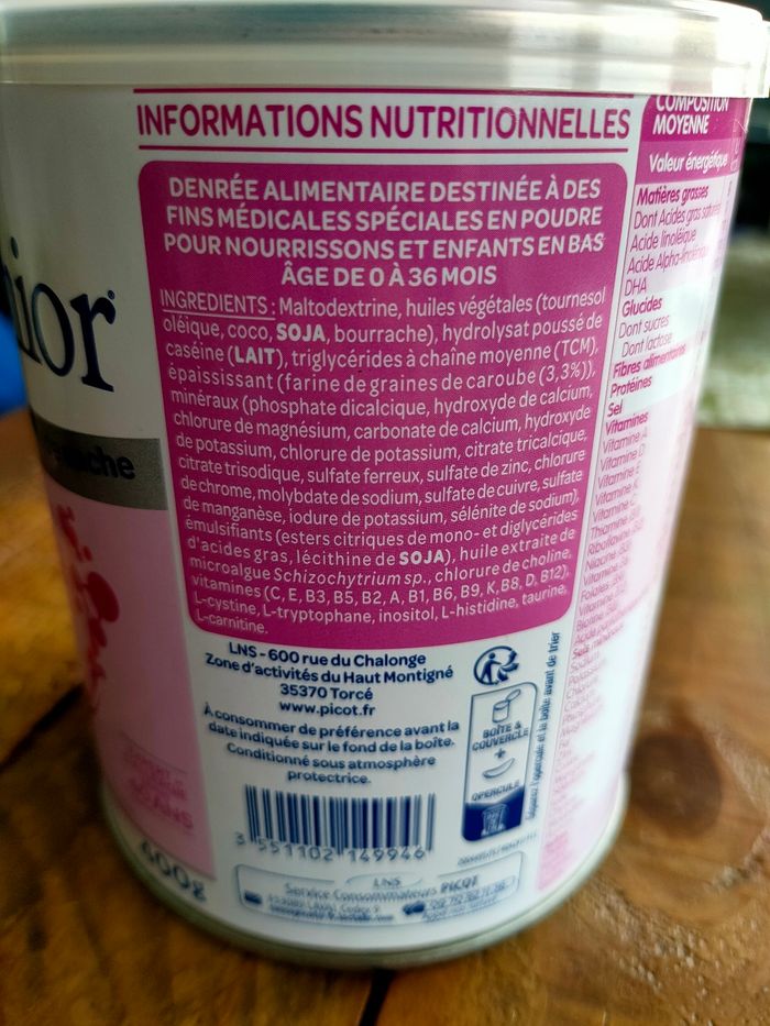 Lait Pepti Junior AR - photo numéro 2
